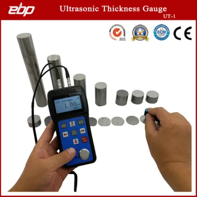 medidor ultrassônico portátil Ut da espessura da precisão de 0.01mm